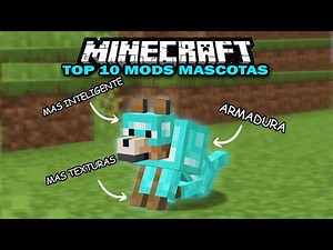 👉TOP 10 MODS que MEJORAN LOS PERROS | Minecraft 1.20.1+