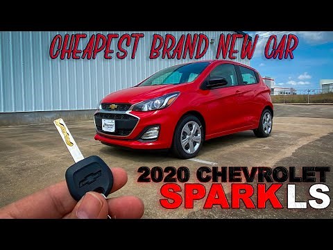2020 Chevrolet Spark LS: Start up & Review