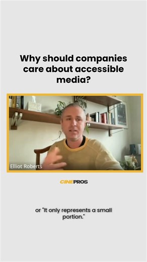 Why should companies care about accessible media?