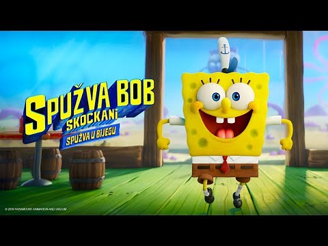 SPUŽVA BOB SKOCKANI : SPUŽVA U BIJEGU | Službeni trailer | 2020