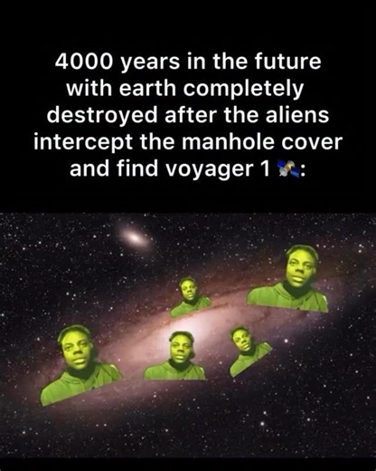 .𝐆𝐑𝐈𝐍𝐆𝐎𖧷 👨🏾‍🌾 on Instagram: "What is the most likely extinction event right now?🛰️ Launched in 1977, Voyager 1 is currently the most distant human-made object from Earth, stationed over 24.23 billion kilometers (15.06 billion miles) away in the constellation of Ophiuchus, having traveled far beyond our solar system’s planets into the heliosheath—the outermost layer of the Sun’s heliosphere, on the verge of entering interstellar space. Its journey has taken it past Jupiter and Saturn,