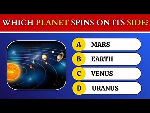 Solar System Questions Everyone Should Know | 40 General Solar System Quiz | Trivia Quiz