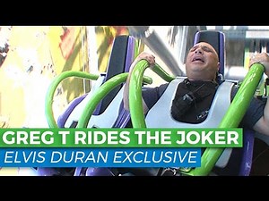 Greg T Vomits on a Rollercoaster | Elvis Duran Exclusive