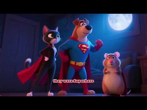 Superhero Pets Save the Stuffed Animals | Calm Bedtime Story for Kids