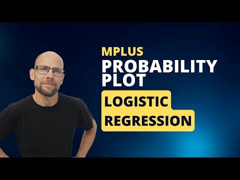 Probability Plot for Logistic Regression in Mplus