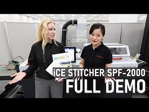 Horizon iCE STITCHER SPF-2000 | Booklet Making System Full Demo
