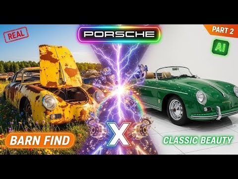 Porsche Evolution (1955-2025): From Rusty Wreck to Supercar Glory! Part-2