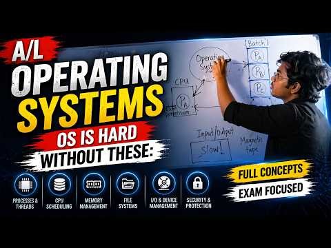Operating Systems Day 1 - A/L ICT - Eng Medium