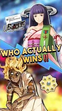 HAJUN vs FEATHERINE: The Ultimate God Showdown #anime #shorts