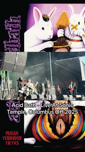 Acid Bath - Peagan Love Song (Live at Sonic Temple Columbus OH) @IG 👉🏻 AcidBath.Official #acidbath #acidbathband #daxriggs #sludge #sludgemetal