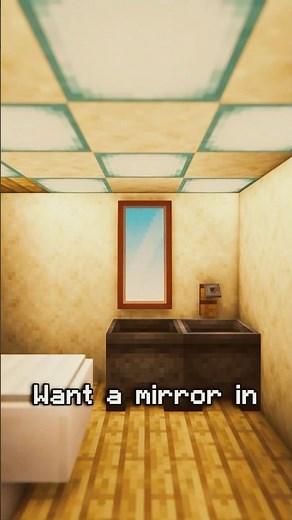 How to Make a MIRROR in Minecraft!