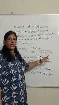 Molarity in 60 seconds #shorts ,