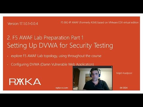 2: F5 AWAF Lab Preparation Part 1 _ Setting Up DVWA for Security Testing