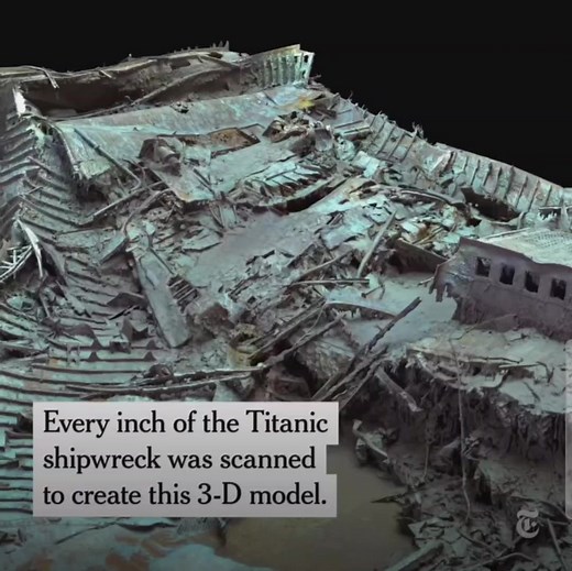 679K views · 6.1K reactions | The newest documentation of the wreck is simply amazing showing Titanic like never seen before. Source: New York Time. | Titanic Connections | Facebook