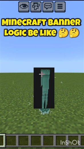 Minecraft Banner Logic Be Like 💀😂 #minecraft #gaming #shorts