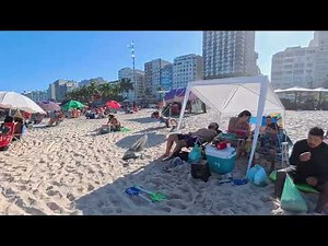 4K Barra da Tijuca Beach Walk Brazil – Endless Coast, Sun and Ocean Breeze