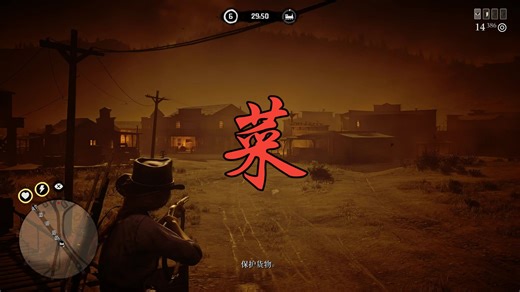 【RDROL】枪法退步极其严重，大晚上的商队路线最后只保下来了11箱货，菜到扣脚属于是！