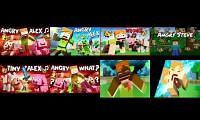 Mix of 8 videos from youtube : Angry Alex ALOT MORE VERSIONS