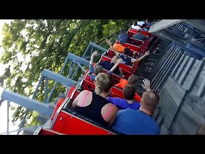 Ravine Flyer II Back Seat POV 2014 FULL HD Waldameer