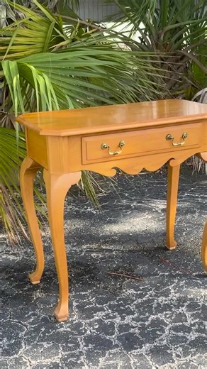 SOLD LOCALLY!!! Vintage Ethan Allen Whitewashed Wood Entryway Table – Coastal Charm! - Etsy