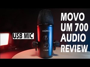 MOVO UM700 Desktop USB Microphone for Computer. Is it a good budget USB microphone ?