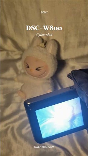 SONY Cyber-shot DSC-W800. Compact yet powerful Sony digicam released in 2014