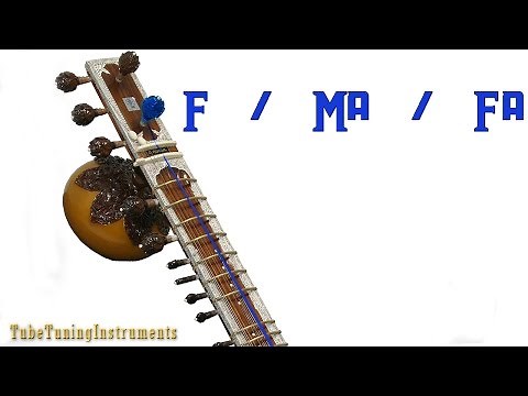 TUNING SITAR (Standard tuning) C