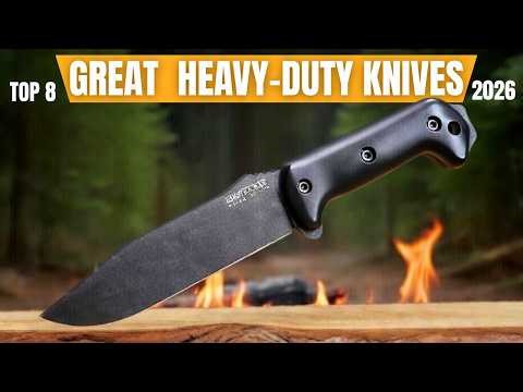 Don't Go Outdoors Without One — Top 8 Best Heavy-Duty Survival Knives in 2026
