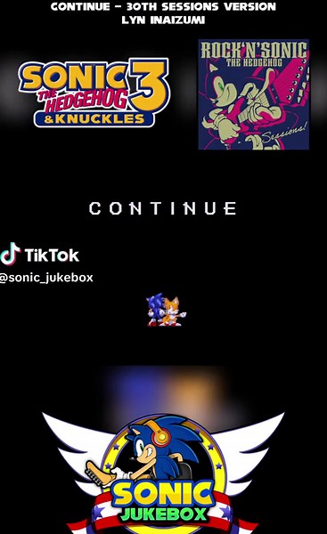 Continue - 30th Sessions Version from Rock 'n' Sonic The Hedgehog: Sessions. Request from @snixsabers_. #sonic #sonicthehedgehog #sonicthehedgehog3 #sonicandknuckles #sonicmusic #fyp