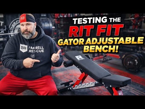 It’s Heavy Duty! But Not Perfect | Rit Fit Gator FID Adjustable Bench Review