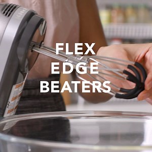 16K views · 300 reactions | Mixing can be much more mesmerizing without stopping to spatula. So please enjoy the next 10 satisfying seconds of uninterrupted mixing courtesy of the new Flex Edge beaters. | KitchenAid | Facebook