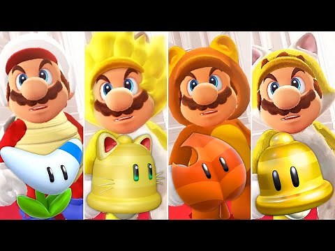 Super Mario Odyssey - All Power-Ups