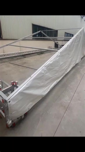 Building a Roofed Canopy for Event Structures