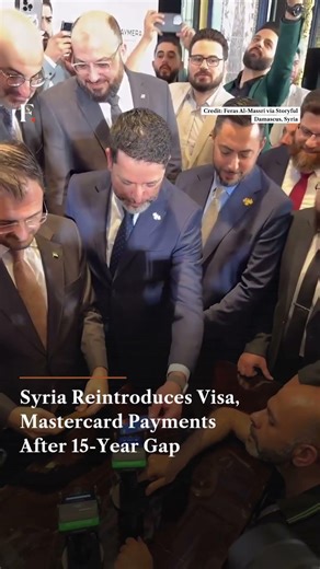 Syria Reintroduces Visa, Mastercard Payments After 15-Year Gap | Firstpost News | N18G