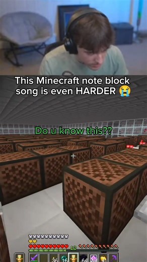 This Minecraft note block song is IMPOSSIBLE to guess 😳