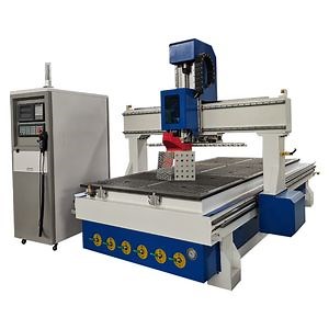 [Hot Item] Woodworking CNC Nesting Router Machine with Auto Labeling Auto Loading Discharge