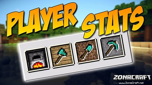 Player Stats 2 Mod Para Minecraft 1.11.2/1.10.2 - ZonaCraft