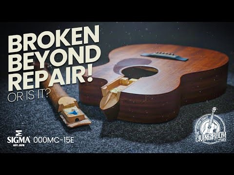 This Guitar Snapped At The Neck… Can It Be Saved?