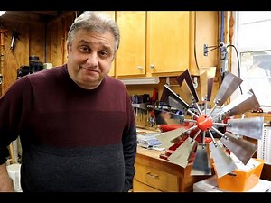 Homemade Wind Turbine Blades & Hub