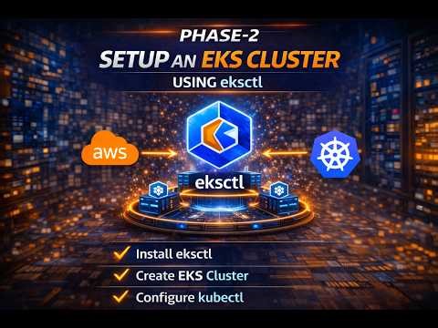 Setup EKS Cluster with eksctl 🚀 Kubernetes on AWS (Phase 2)