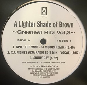 Lighter Shade Of Brown - Greatest Hits
