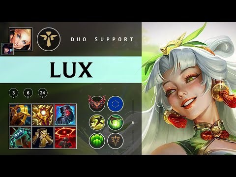 Lux Support vs Rell - EUW Grandmaster Patch 25.23