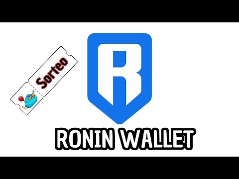 RONIN WALLET TUTORIAL PASO a PASO en ESPAÑOL | 2024