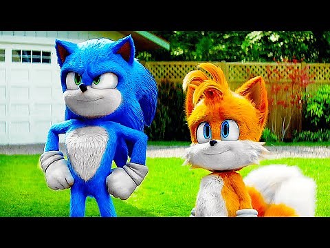 Sonic & Tails Cameo Scene | KNUCKLES (2024) Movie CLIP HD
