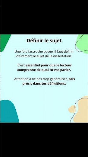 Réussir l'introduction d'une dissertation #bac #bacdefrançais #réussitescolaire #scolarité