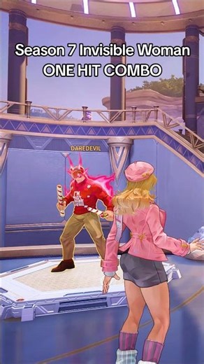 INVISIBLE WOMAN ONE HIT COMBO #marvelrivals