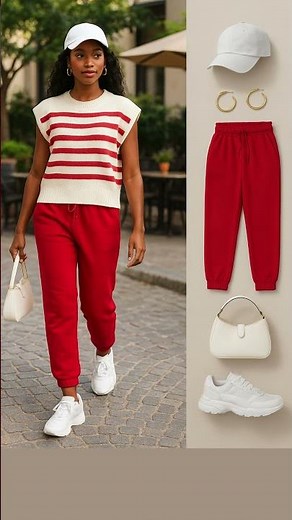 How to Style a Striped Sweater Vest #avrierstyle #fashioninspo #fashionista #womensfashion