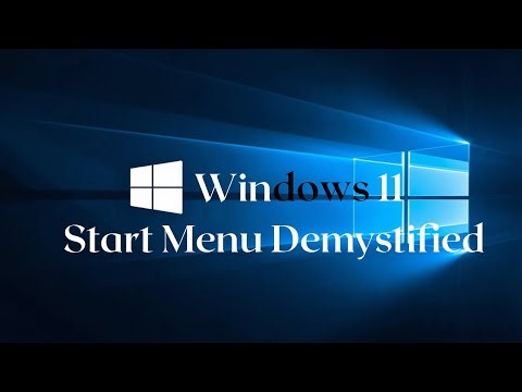 Windows 11 Start Menu Demystified