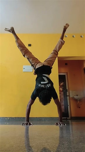 Day:37.. Handstand practice, Zero oil chicken breast recipe...#calisthenics #tutorial #handstand