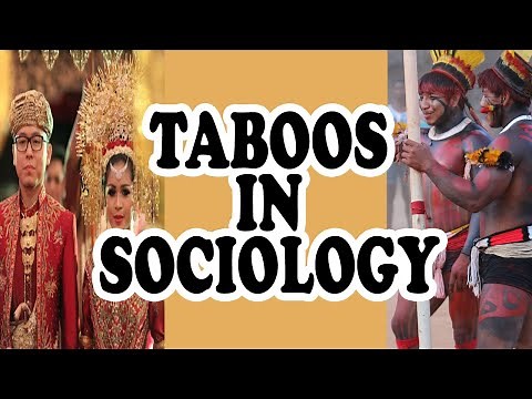 Taboos in sociology